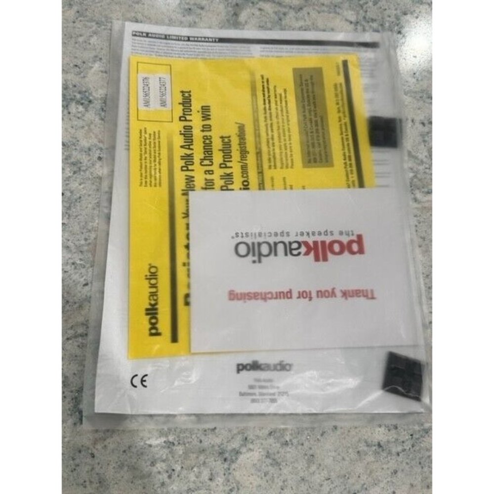 Polk Audio T15 T Series Loudspeakers Speaker Owners Manual Original OEM Sealed